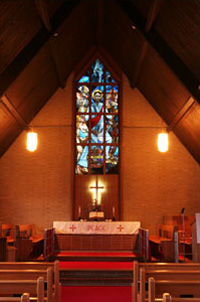 Church Sanctuary at St. John United Church of Christ Fairview Heights Illinois