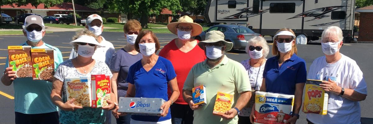 Food Pantry Drive at St. John Fairview in Fairview Heights IL